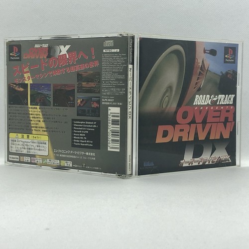 Road & Track Presents Over Drivin' DX 1996 Sony PlayStation PS1 EA Japanese ver - Picture 15 of 24
