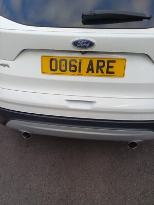 REDUCED Number plate OO61ARE | eBay UK