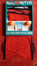 Vintage Ball Netto Exciting Catch Game Sportcraft Early 1960's Incomplete