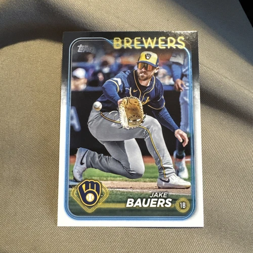 2024 Topps Update #US206 Jake Bauers Milwaukee Brewers - product listing photo