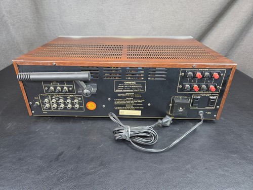 Beautiful Onkyo TX-2500 MKII Receiver Tuner Vintage VIDEO DEMO! ๐ฅ๐บโ
- Picture 11 of 13