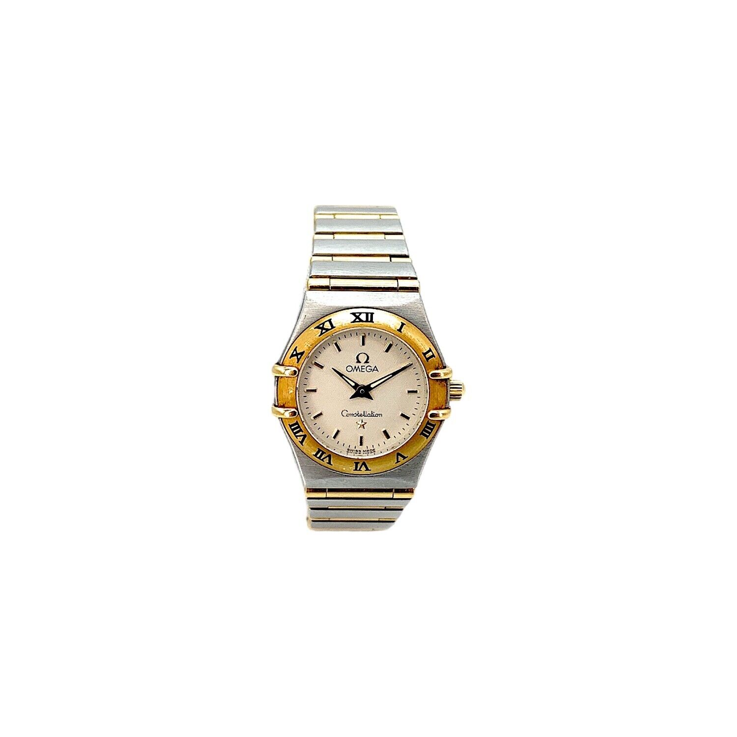 Omega Constellation 18K Yellow Gold & Stainless Steel Ladies Watch -  1262.30.00