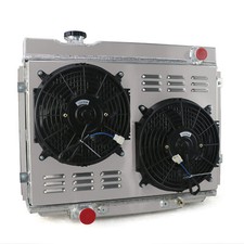 24 3-row Radiator Shroud Fan For 1967-1970 Ford Mustang Fairlanemercury Cougar 24 3-row Radiator Shroud Fan For 1967-1970 Ford Mustang Fairlanemercury Cougar