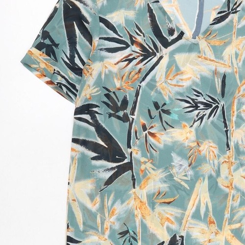 Label Lab Womens Green Polyester Blend Shift Size 8 V-Neck - Picture 7 of 10