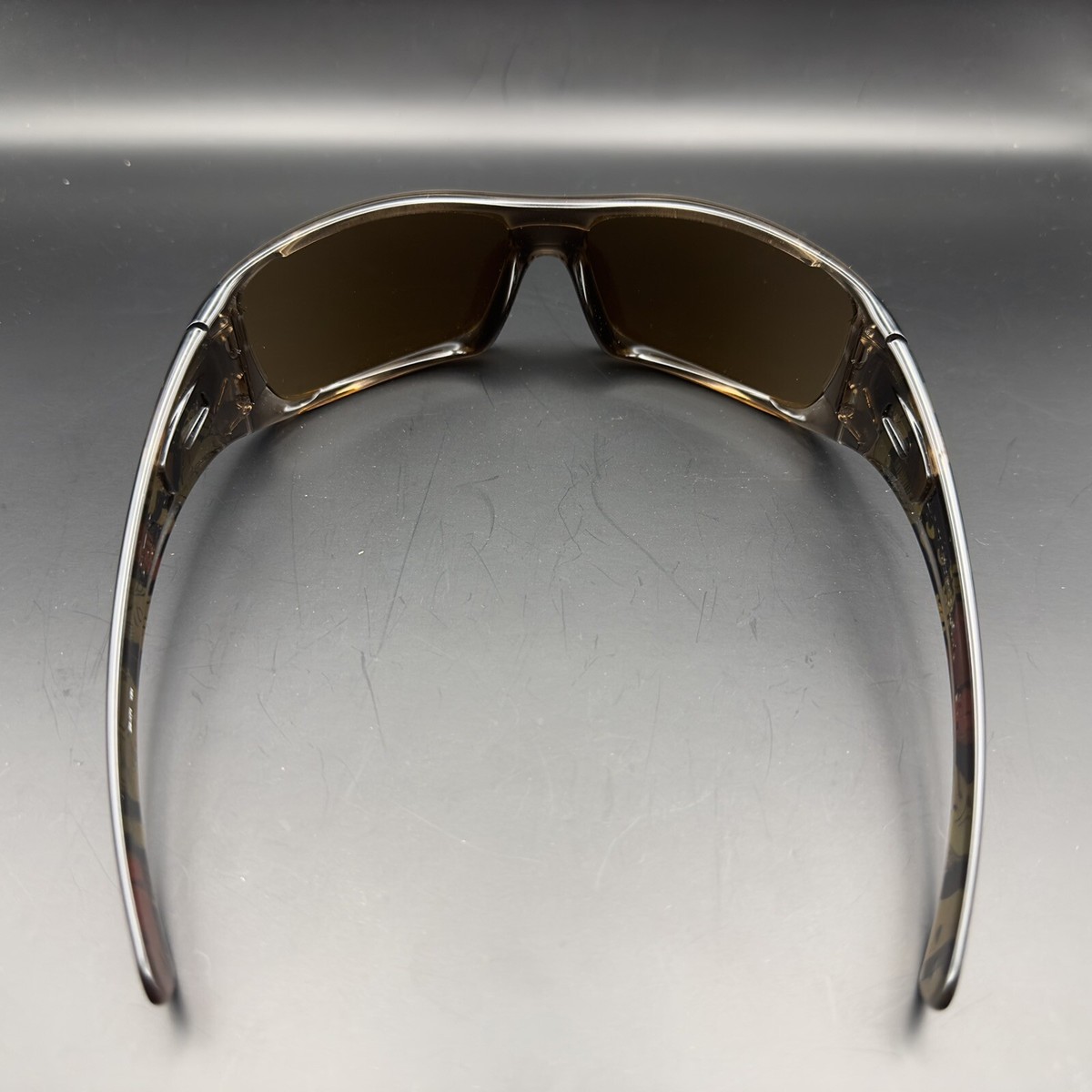 Oakley Mambo Antix Brown Smoke w/ Tungsten Iridium Lenses | eBay