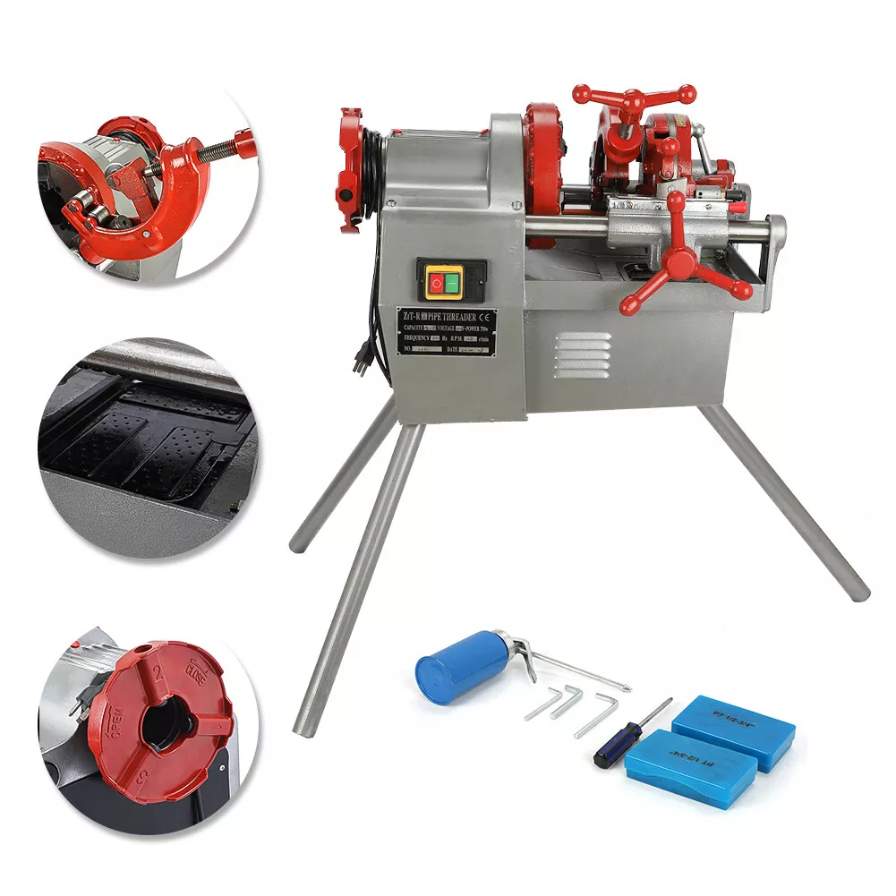 Gas pipe cutter online and threader