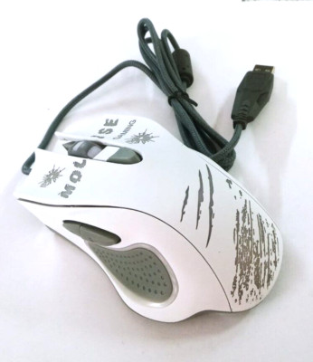 Gaming Maus Phantom / 5 Tasten Maus bis zu 2400DPI mit Farbwechsel von digittex