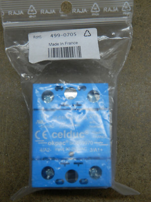 1x Celduc okpac Relay SO869970 24-510VAC 125A