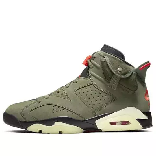 Travis Scott Nike Air Jordan 6 Retro Olive CN1084-200 Men's Size
