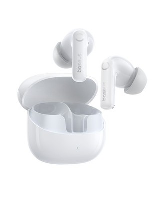 Baseus BP1 Pro ANC Earbuds Moon White Bluetooth 6.0 Low Latency