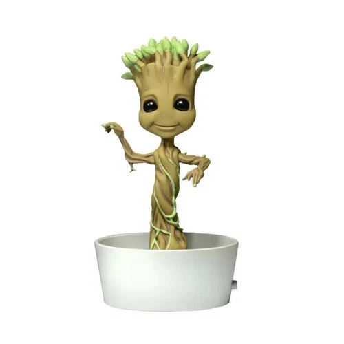 Dancing Potted Groot NECA Guardians of the Galaxy Body Knocker Solar Bobblehead