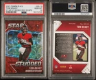 2021 Panini Rookie & Stars Tom Brady Red Scope Star Studded PSA 10 Buccaneers