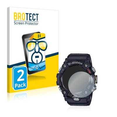 2x Display Schutz Folie für Casio G-Shock Mudmaster GG-B100-1AER Zubehör T