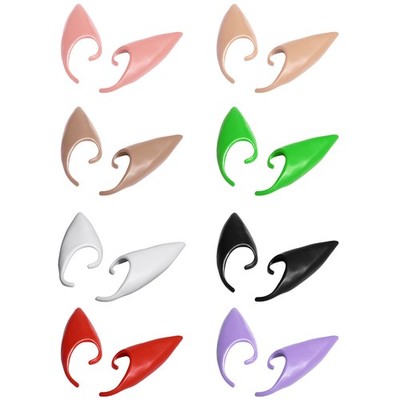 Adults Kids Cosplay Ear Silicone Party Props Comfortable Elf Ears Funny 1Pair