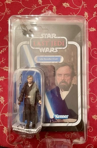 Star Wars The Vintage Collection VC146 Luke Skywalker  (Crait) W/ Star Case