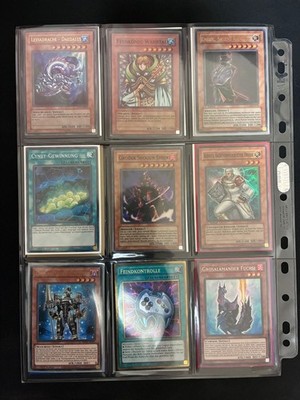 9 x Yu-Gi-Oh Karten / Sammlung   Leviadrache Daedalus, Enishi Shien s Kanzler