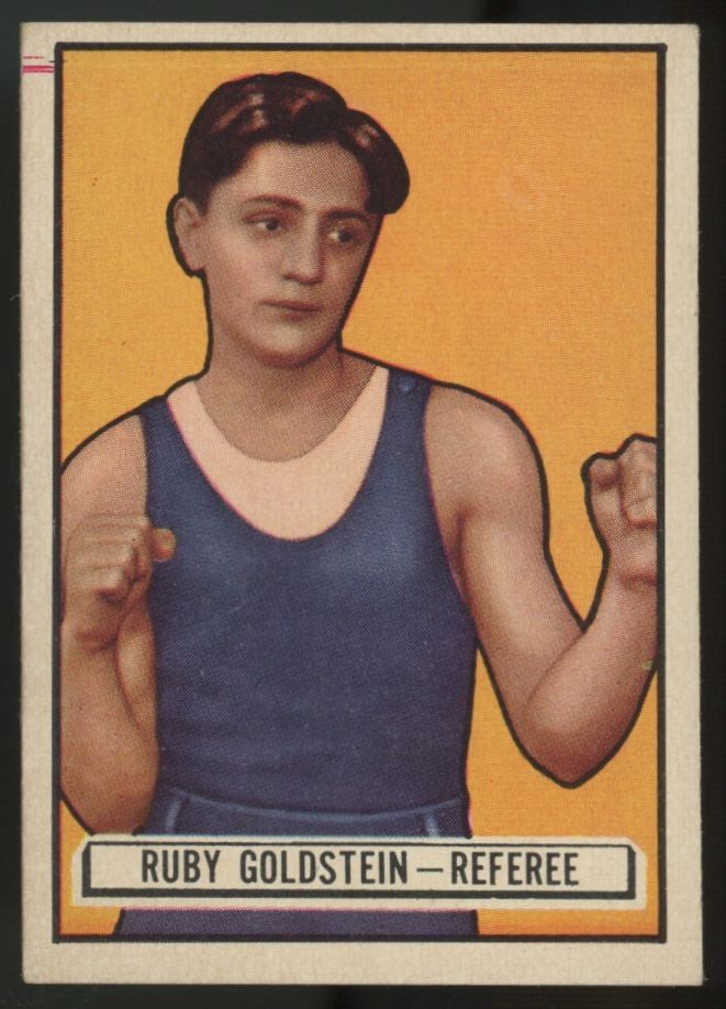 1951 Topps Ringside Ruby Goldstein #46 VG/EX-EX "A"