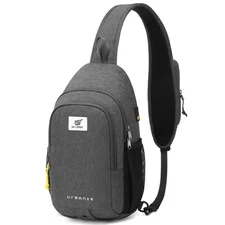 URBAN X5 SKYSPER Sling Bag: RFID, Anti-Theft, Lightweight Crossbody, Gray