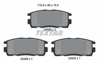 Textar Bremsbelagsatz, Scheibenbremse 2449801 FüR Chevrolet Opel