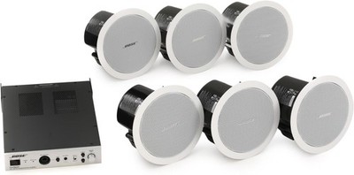 Bose Professional AudioPack Pro C6 120-volt In-ceiling Loudspeaker Pack - White