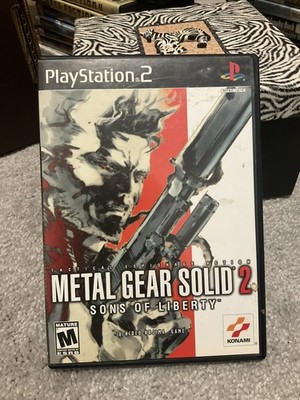 Metal Gear Solid 2: Sons of Liberty (Sony PlayStation 2, 2001) CIB