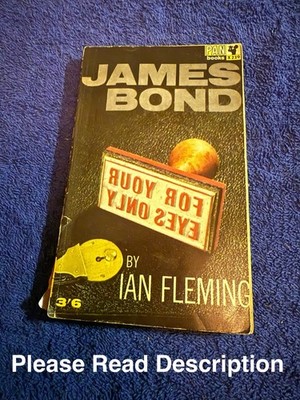James Bond For Your Eyes Only By Ian Fleming A Pan Paperback Book 1965 Edition