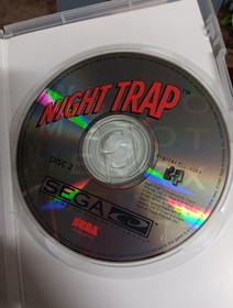 NIGHT TRAP (Sega CD, 1992)  custom DVD case