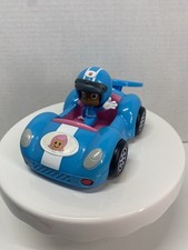 Bubble Guppies Molly's Fin-Tastic Racer Vehicle Car Mermaid Molly Figure Nick Jr