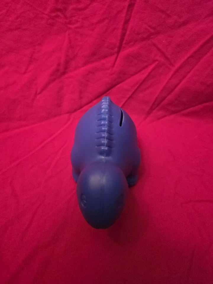 Vintage 80s/90s Blow Mold Dinosaur Bank. - Image 3 of 4