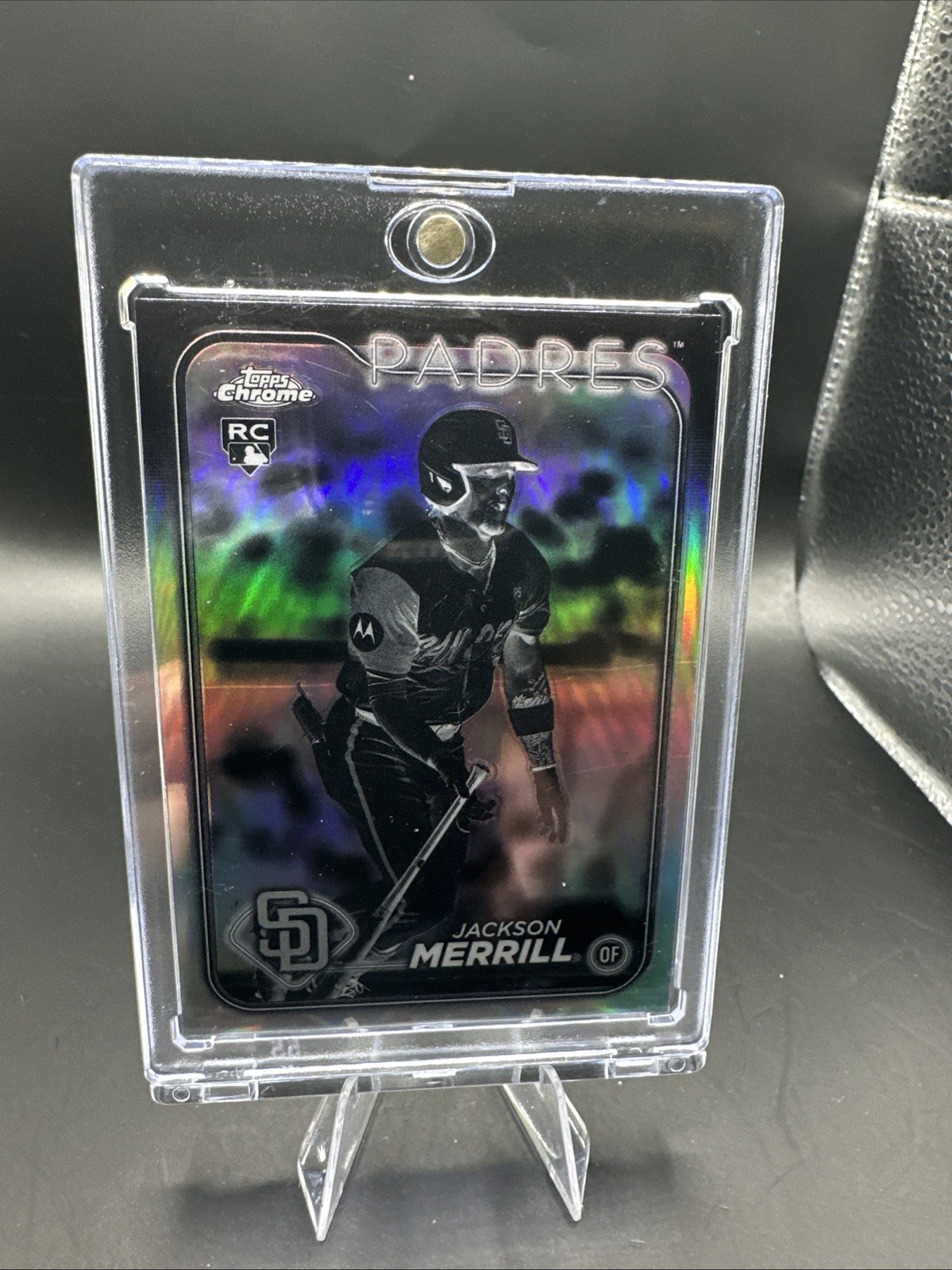 2024 Topps Chrome Update Series - Jackson Merrill #USC153 Negative Refractor...