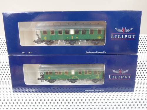 Liliput 334474 334485 SBB Oldtimerwagen DC Gleichstrom Personenwagen Wagen H0 | Condition: Gebraucht