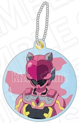 Sentai Sentai Red Changing Keychain Tsukasa Aizawa Kizuna Pink