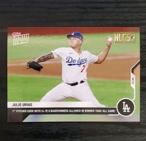 2020 Topps Now 443 Julio Urías