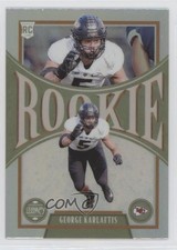 2022 Panini Legacy Rookies Premium Edition Silver George Karlaftis #174 0nr3