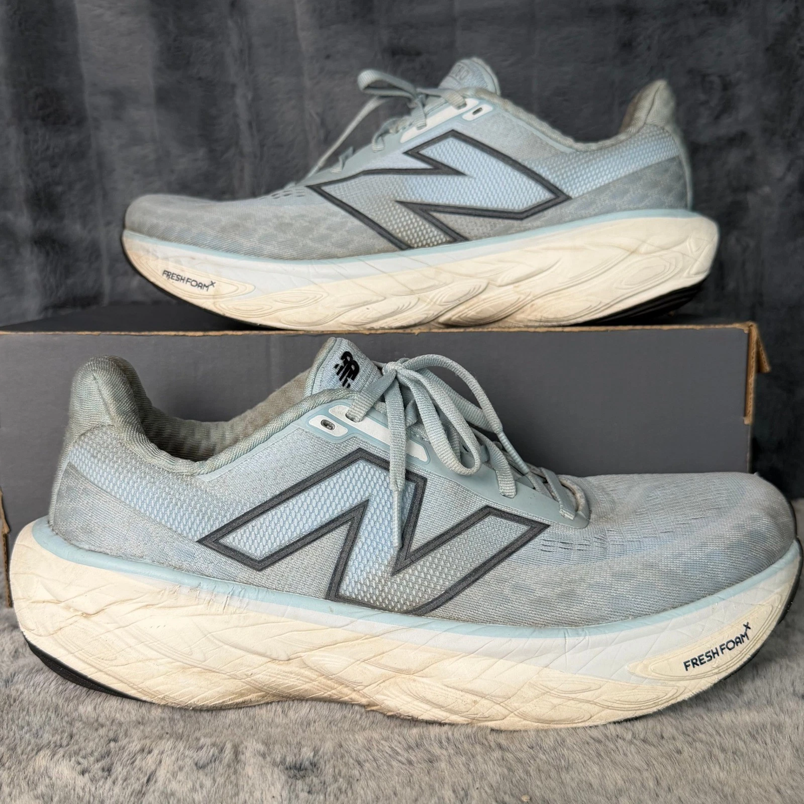 New Balance Fresh Foam X 1080 v13 Mens 9.5 Light Blue Running Shoes M1080D11