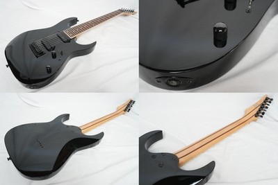 Ibanez RG7321 7-String Electric Guitar Black 2008 Hardtail