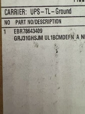 ⭐️ 📌NEW GENUINE EBR78643409 LG Refrigerator PCB Main Control Board ‼️‼️‼️