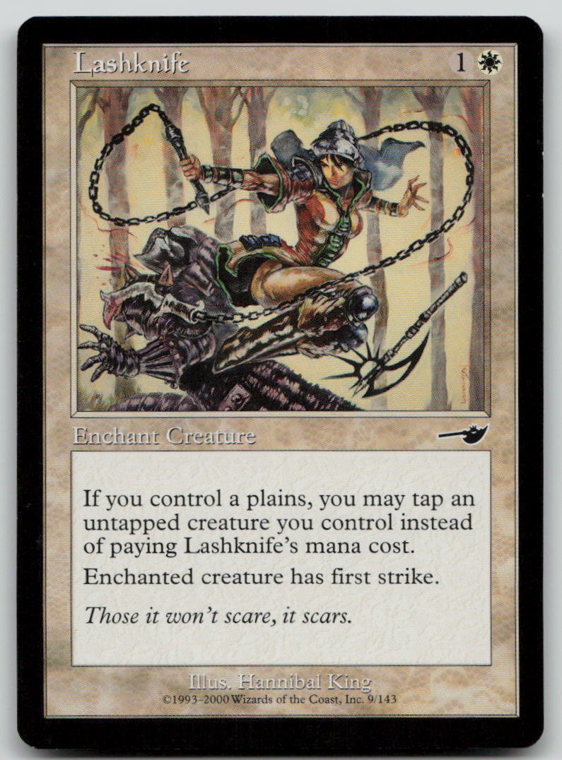 Lashknife [Nemesis - 9] Near Mint Common Magic