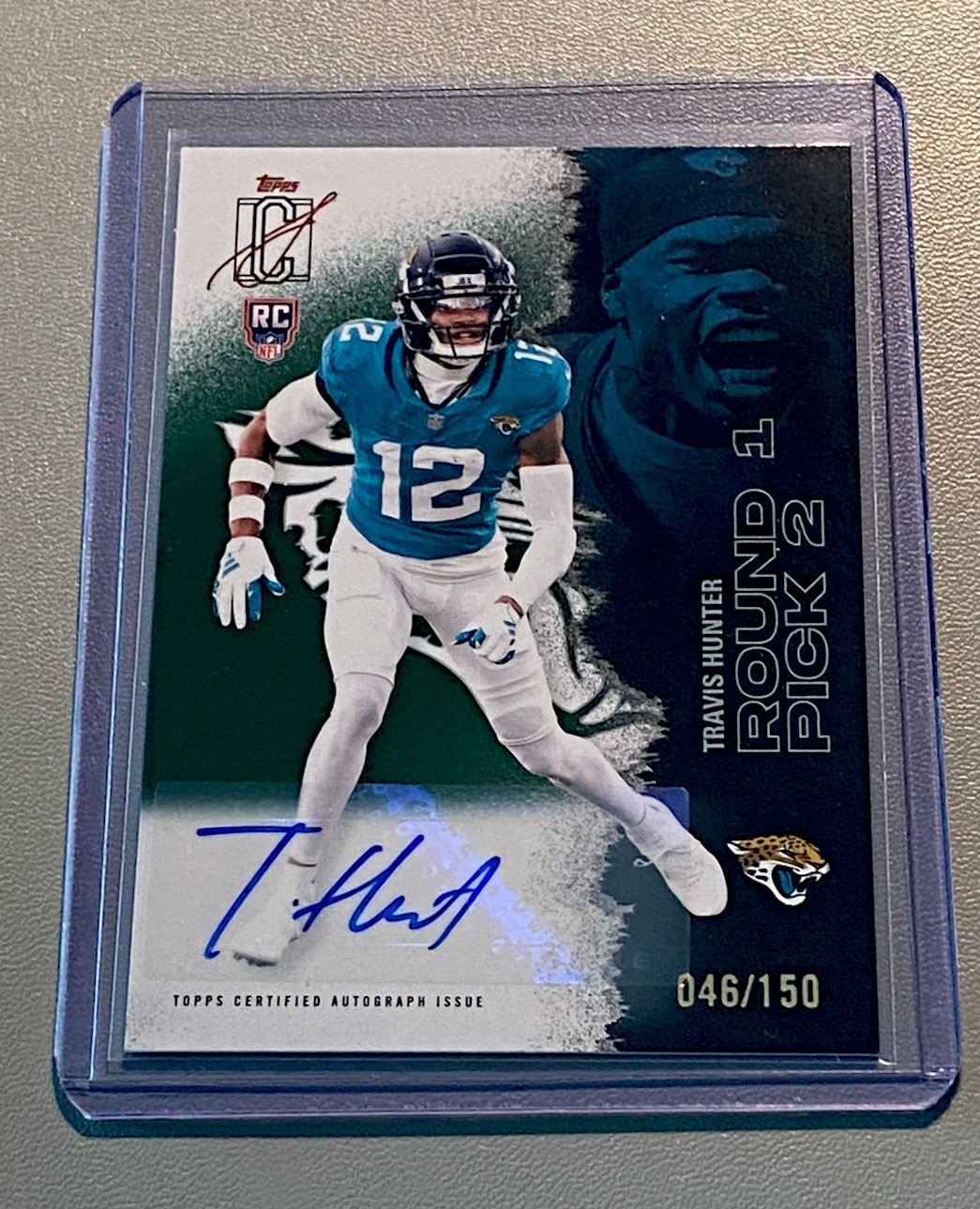 2025 Topps Signature Class Travis Hunter Auto RC /150 #224