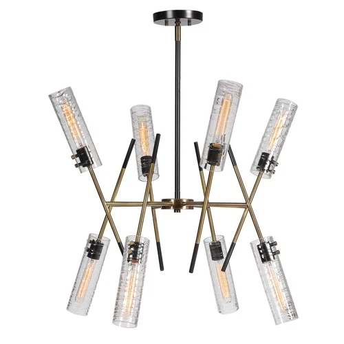 Uttermost 21538 Telesto 8 Light Linear Pendant - Picture 4 of 6