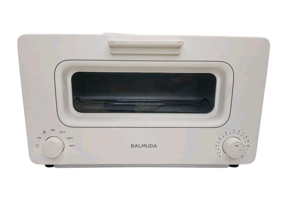 BALMUDA La Tostadora K01M-WS - Horno Tostadora de Vapor - Blanco) ¡Tiene Abolladura!! Foto 3 de 4