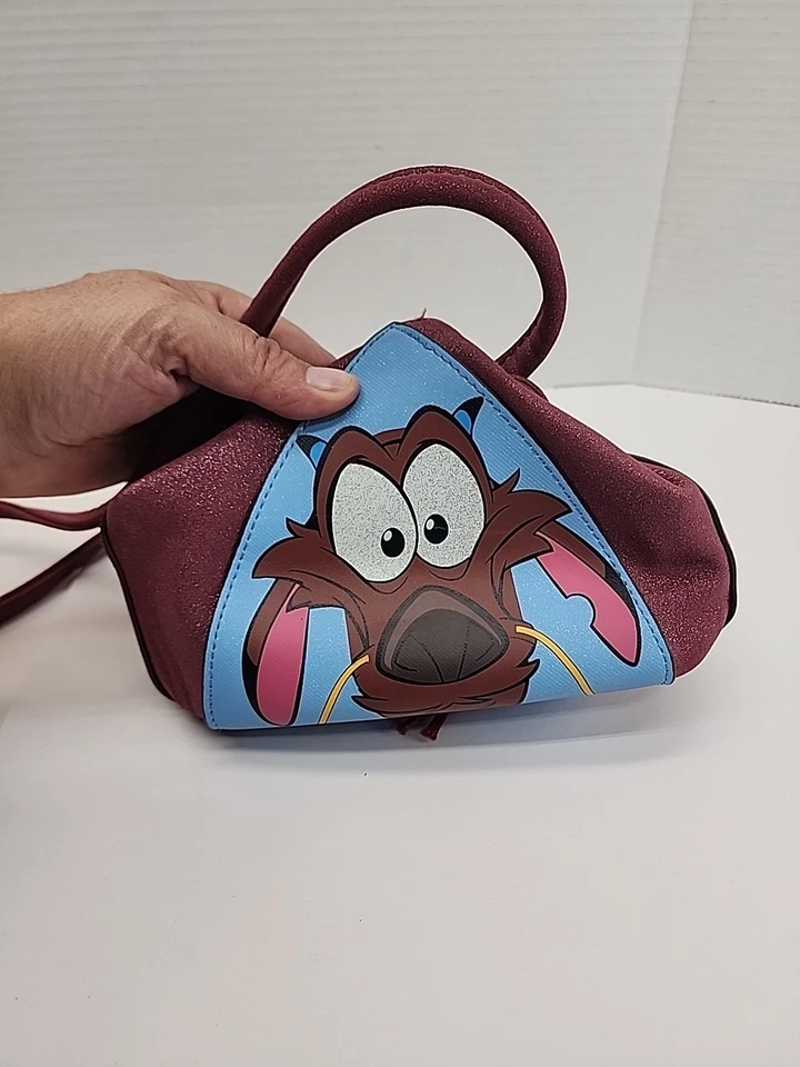 Danielle Nicole Disney Mulan 4 Sided Cinch Crossbody Purse - Image 3 of 4