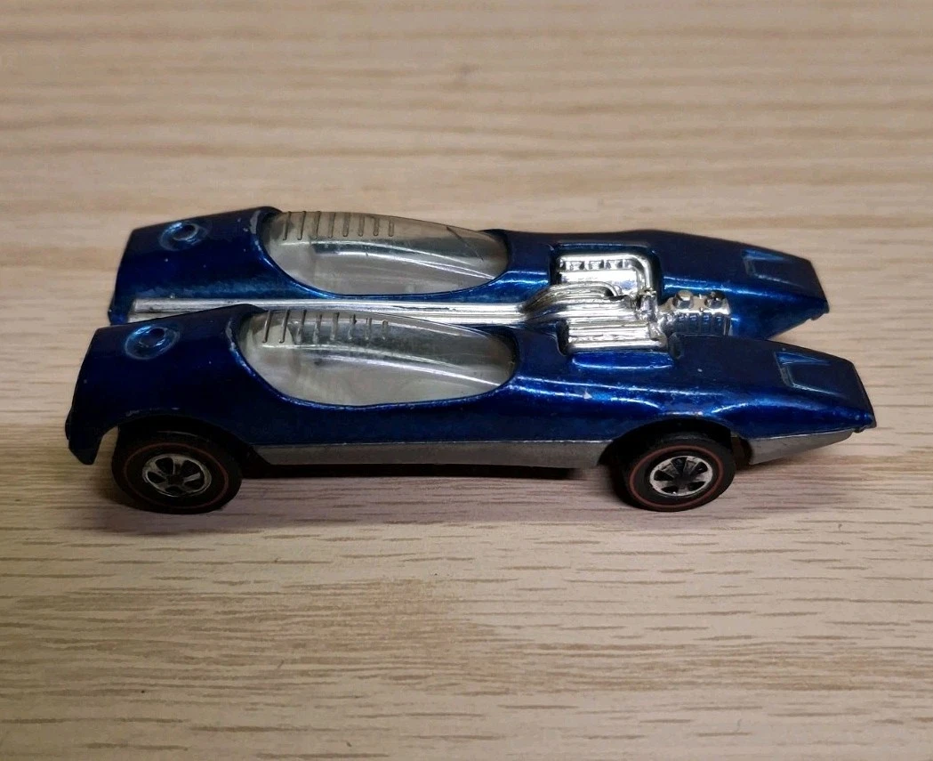HotWheels SPLITTIN' IMAGE ホットウィール　ヴィンテージ Hot Wheels Redline 1968 Splittin Image US Light Blue w Brown
