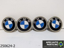 Oem 2002-2005 Bmw 745i 4.4l Wheel Center Caps Oem 2002-2005 Bmw 745i 4.4l Wheel Center Caps