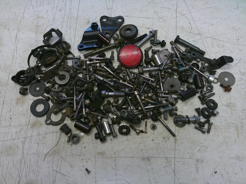1999-2009 Yamaha V Star 1100 XVS1100 hardware nuts bolts brackets misc.