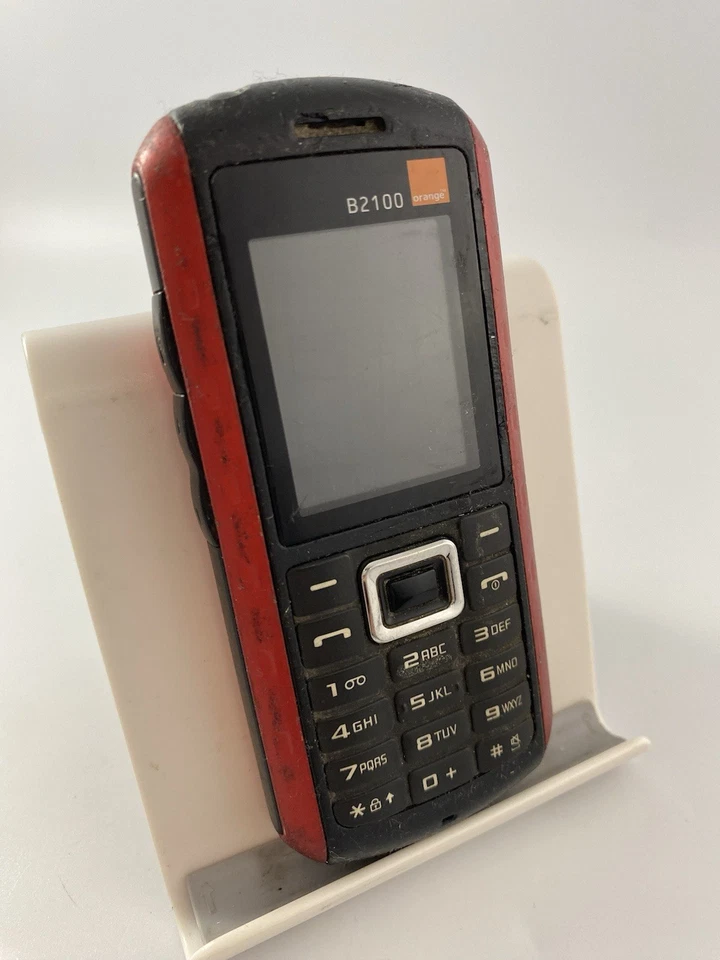 Samsung B2100 Black Orange Network 10MB 1.77" Rugged Mobile Phone Incomplete, photo 3 of 5