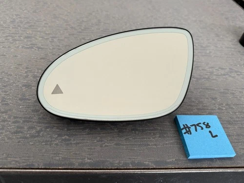 2007-2009 Mercedes S550 CL550 OEM Left Driver Mirror Glass BLIND SPOT Indicator