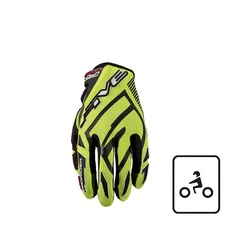 GLOVES FIVE MXF PRORIDER S GIALLO FLUO TAGLIA S 81167S #1