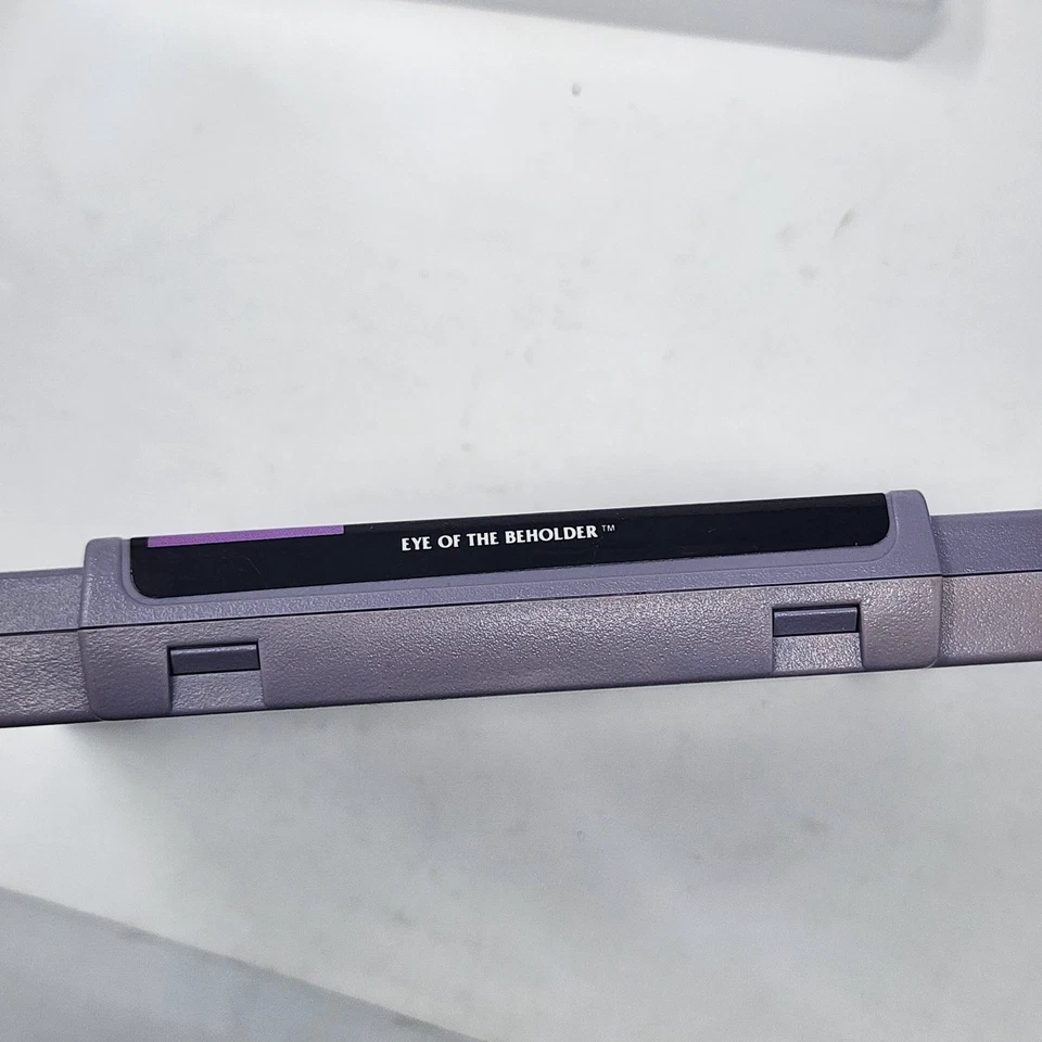 Dungeons & Dragons Eye of the Beholder (Super Nintendo SNES) AUTHENTIC & TESTED  - Image 4 of 4