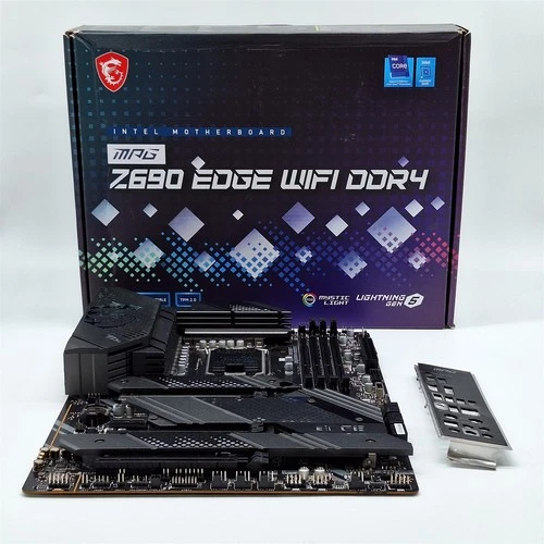 MSI MPG Z690 Edge WiFi DDR4 Gaming Motherboard (ATX, LGA 1700) -NOT WORKING-